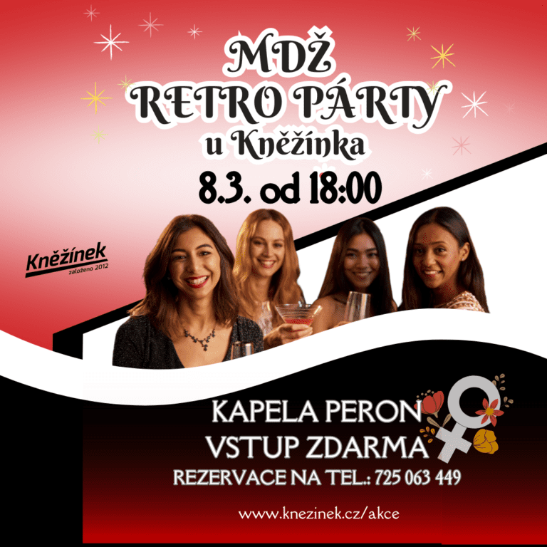 MDŽ retro párty s kapelou Peron